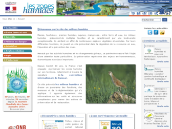 zones-humides.eaufrance.fr website preview