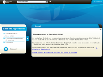 portail.univ-lille1.fr website preview