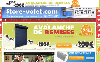 store-volet.com website preview