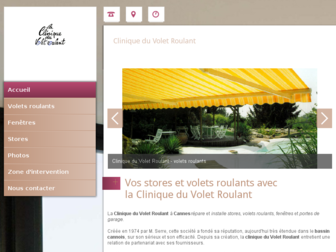clinique-volet-roulant-cannes.fr website preview