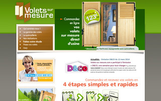 volets-sur-mesure.com website preview