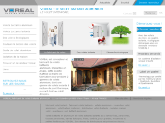 volet-voreal.com website preview
