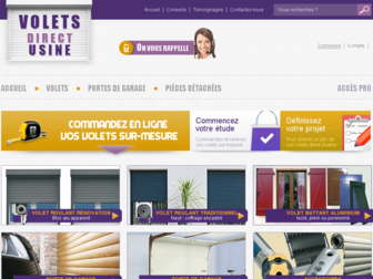 volets-direct-usine.fr website preview