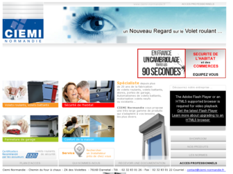 ciemi-normandie.fr website preview