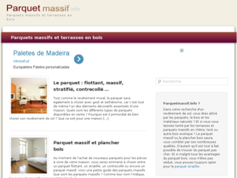 parquetmassif.info website preview