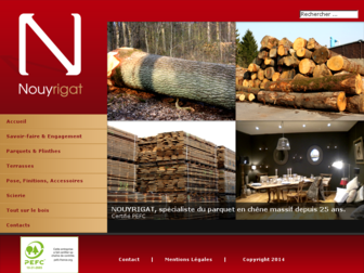 nouyrigat-parquets-massifs.com website preview