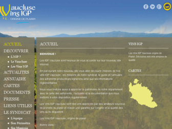 vins-igp-vaucluse.fr website preview