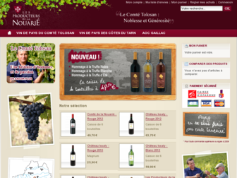 producteurs-nouarie.com website preview