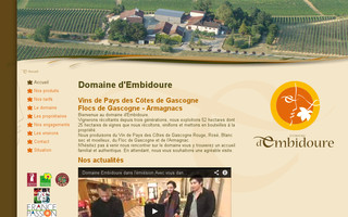 domaine-embidoure.com website preview