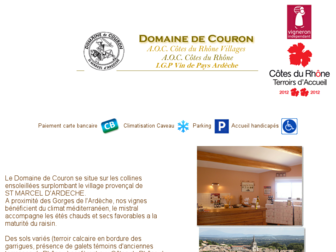 couron.ardeche.com website preview