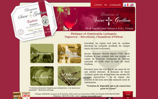 domainesaintguilhem.com website preview