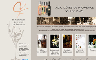 comptoirdesvinsflassans.fr website preview