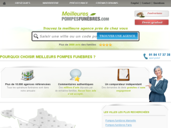 meilleures-pompes-funebres.com website preview
