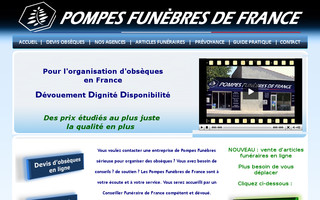 pfdefrance.com website preview