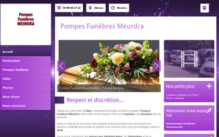 meurdra.fr website preview