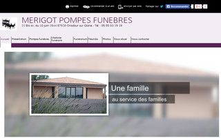 merigot-pompes-funebres.fr website preview