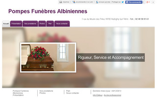 pompes-funebres-albiniennes.fr website preview