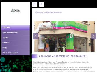 bourrel-pompes-funebres.fr website preview