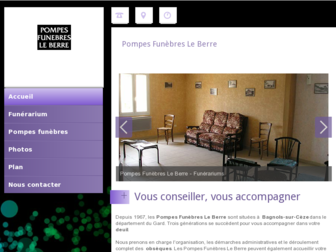 pompes-funebres-le-berre.fr website preview