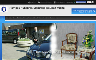 pompes-funebres-bourrez.com website preview