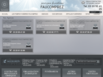 pompes-funebres-faucomprez.com website preview