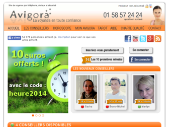 voyance.avigora.fr website preview