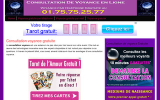 consultation-voyance.com website preview