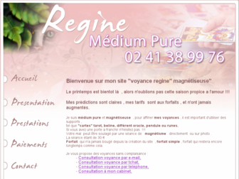 voyance-regine.fr website preview