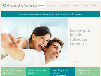 alexandre-voyance.com website preview