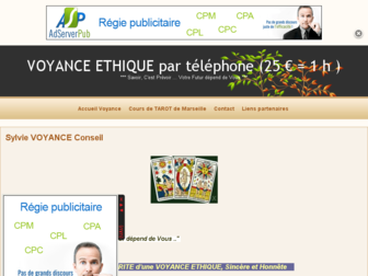 sylvie-voyance.e-monsite.com website preview