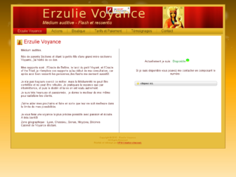 erzulievoyance.fr website preview