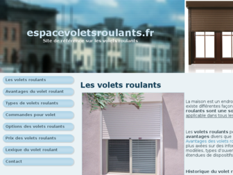 espacevoletsroulants.fr website preview