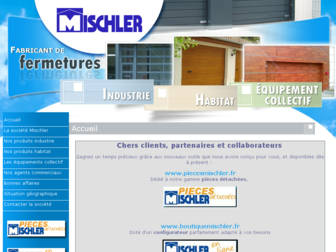 mischler.fr website preview