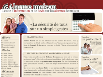 alarme-maison.tv website preview