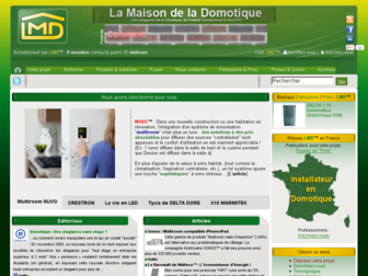 maison-domotique.com website preview
