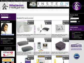 maison-intelligente.fr website preview