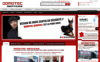 domotec-services.com website preview