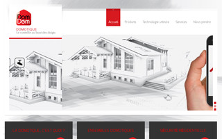 domdomotique.com website preview