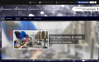 serrurerie-metallerie-ile-france.fr website preview