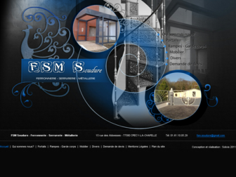 fsm-soudure.fr website preview