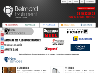 belmard-batiment.fr website preview