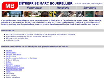 bourrellier-ferronnerie-metallerie-serrurerie-yvelines.com website preview