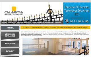 celeritas.fr website preview