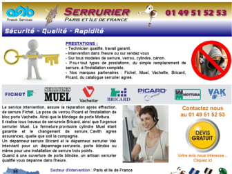 serrurier-serrurerie-franck-services.fr website preview