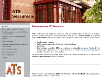 ats-serrurerie.com website preview