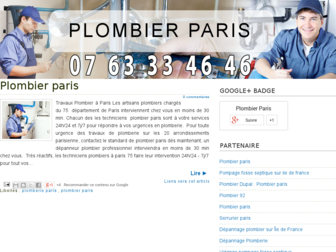 plombier-plomberie-paris.blogspot.com website preview