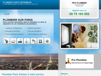 paris.help-plombier.fr website preview
