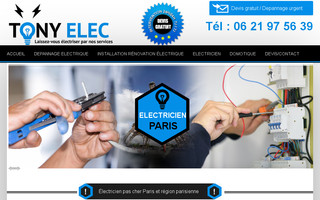 electrique-installation.fr website preview