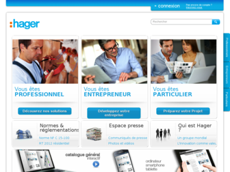 hager.fr website preview