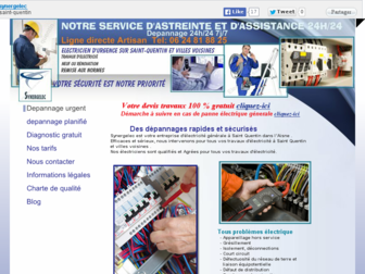depannage-electricien-saint-quentin.fr website preview